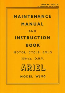 Ariel WNG WD Manual