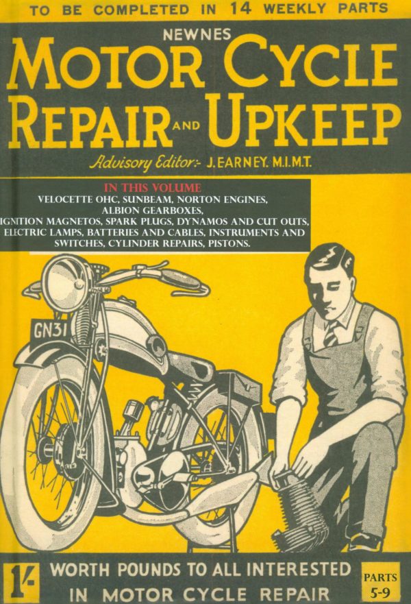 Motorcycle Repair and Upkeep 1930 Book