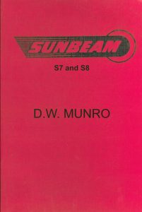 Sunbeam S7 S8 Munro Book