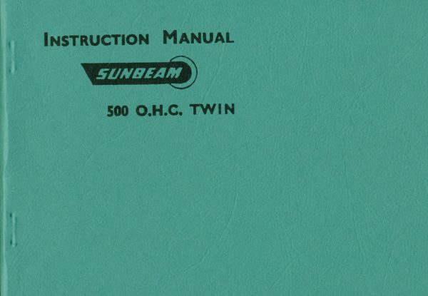 Sunbeam S7 S8 Manual 1947 to 1957 Motorcycles