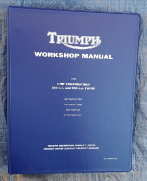 Triumph Workshop Manual 500 350