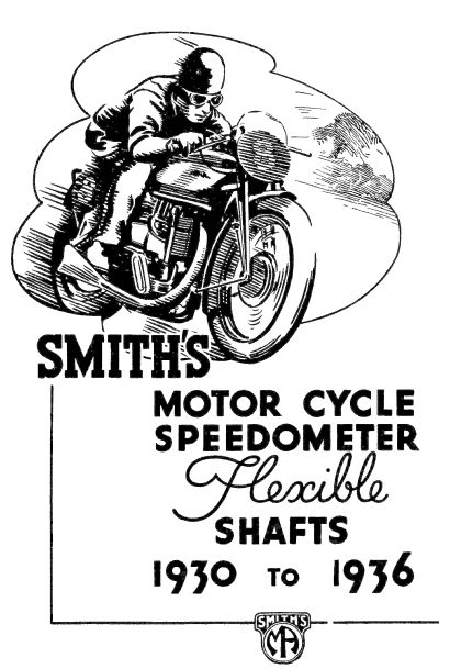 Smiths Speedo Cables 1930-1938