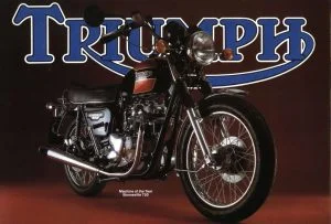 Triumph T140E Brochure