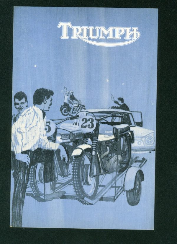Triumph Motorcycle Brochure 1965 models