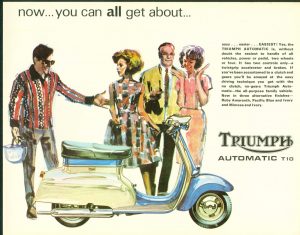 triumph T10 Brochure 1966