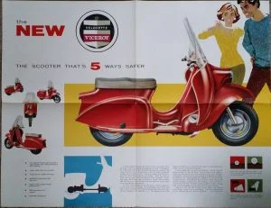 Velocette Viceroy Scooter Brochure Original