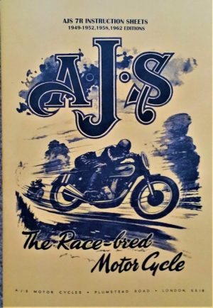 AJS 7R Racer Manual
