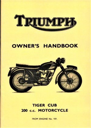 Triumph Tiger Cub Handbook